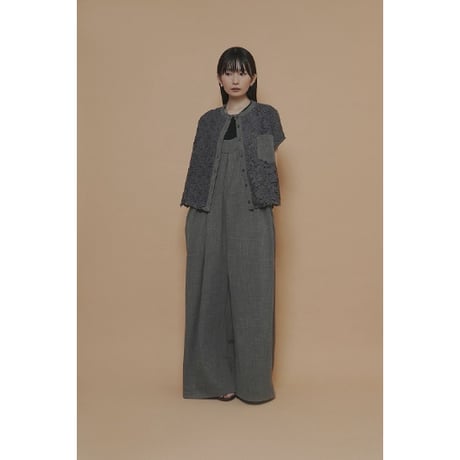 【CYAN TOKYO】カットレースコンビフレンチシャツ