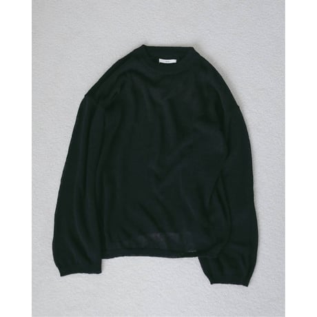 【anuke】Cottonlinen Loose Knit　※納期3月上旬～4月上旬