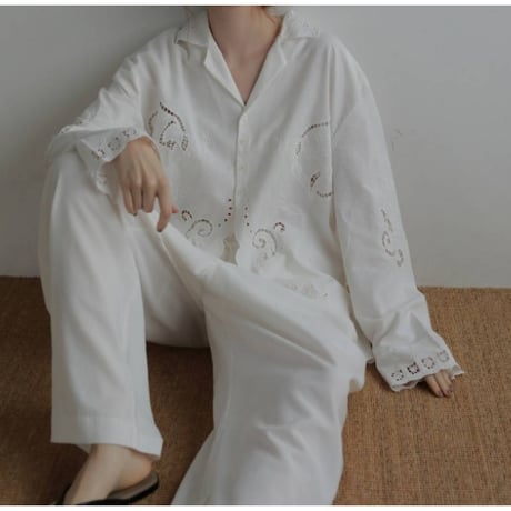 【anuke】Linen Rough Pants　※納期5月上旬〜6月上旬