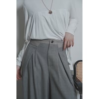 【CYAN TOKYO】タックベルトウーリーワイド