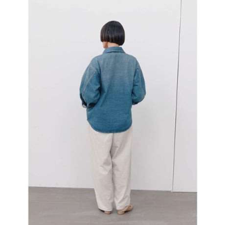 【YENN】DENIM ZIP UP JACKET　※納期1月中旬～2月中旬