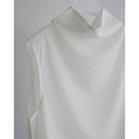 【anuke】Sleeveless Chiffon Tops　※納期4月中旬〜5月中旬