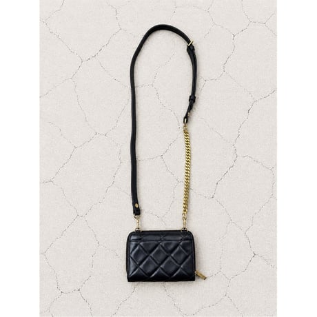 【M.U.L.】LOCK LINE HALF ROUND WALLET SHOULDER MUL216-286A ※納期27.3月～8月