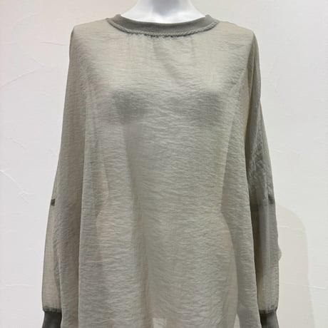 【CYAN TOKYO】シアーリップルリブTOPS