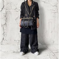【M.U.L.】GAMAGUDHI WIDE 2WAY SHOULDER　MUL235-286D ※27.3月～8月