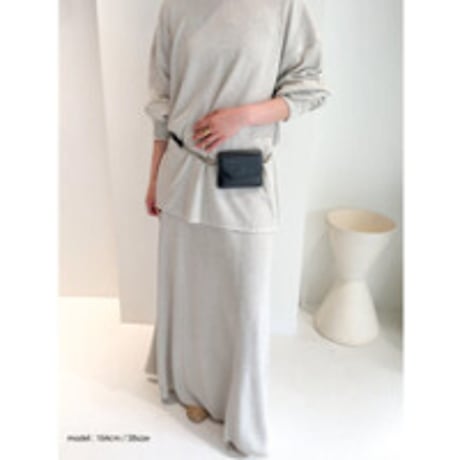 【YENN】CHAIN BELT POUCH