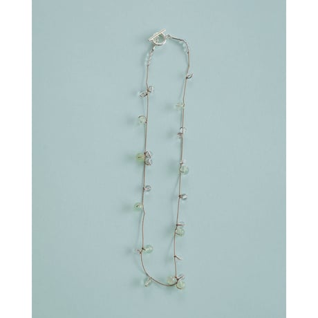 【anuke】Stone Silkcord Necklace　※納期3月上旬～4月上旬