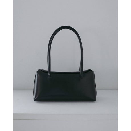 【anuke】Leather Boston Bag