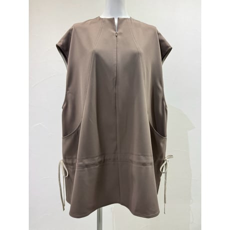 【CYAN TOKYO】ZIPフロントフレンチチュニック