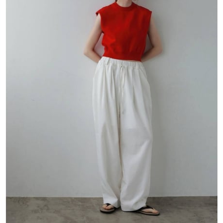 【anuke】Linen Rough Pants　※納期5月上旬〜6月上旬