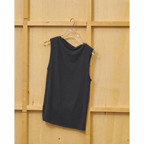 【TODAYFUL】Smooth Boatneck Tanktop　※納期5月上旬～6月上旬