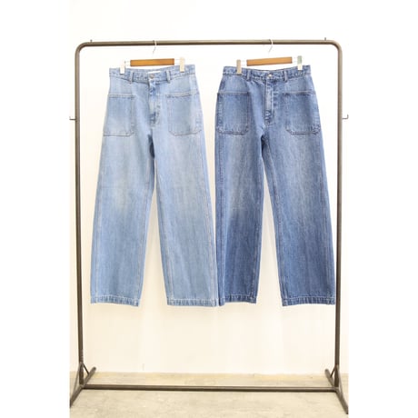 【LE MELANGE】デニムデッキパンツ　8653503