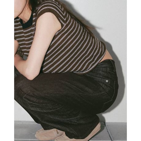 【TODAYFUL】Border Compact Knit　※納期4月上旬～5月上旬