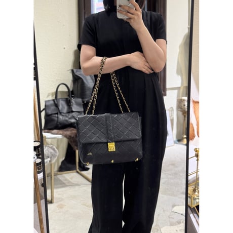 【M.U.L.】LOCK LINE FLAP SHOULDER BAG MUL211-286 ※納期27.3月～8月