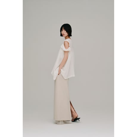 【Hella】layered tight skirt　※納期3月下旬～4月下旬