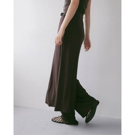 【anuke】Layered Rough Pants　※納期3月中旬～4月中旬