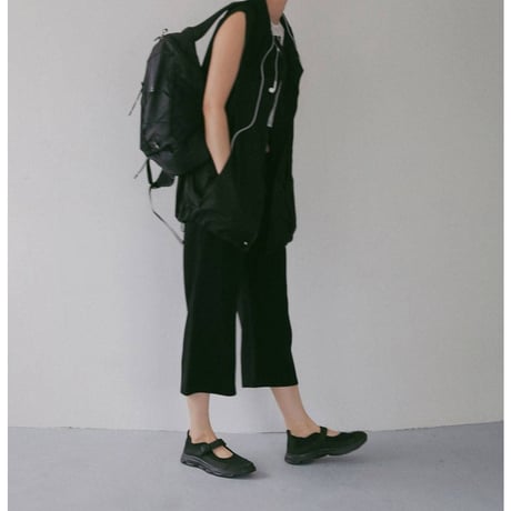 【anuke】Back Satin Capripants　※納期3月下旬～4月下旬