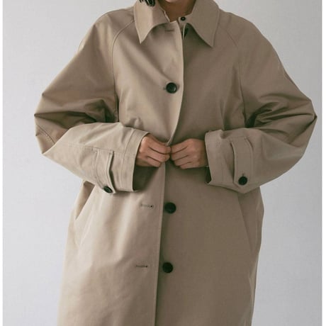 【anuke】Soutiencollar Twill Coat