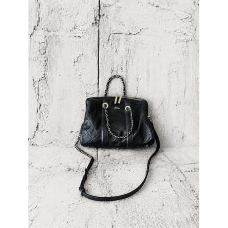 【M.U.L.】CHAIN BOSTON BAG MUL171-284A ※納期27.3月～8月