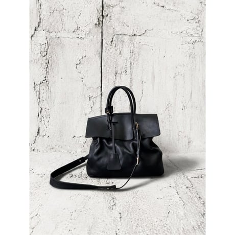 【M.U.L.】OVER FLAP2WAY TOTE M MUL210-590B ※納期27.3月～8月