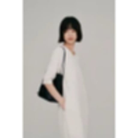 【Hella】layered half sleeve dress　※納期4月下旬～5月下旬