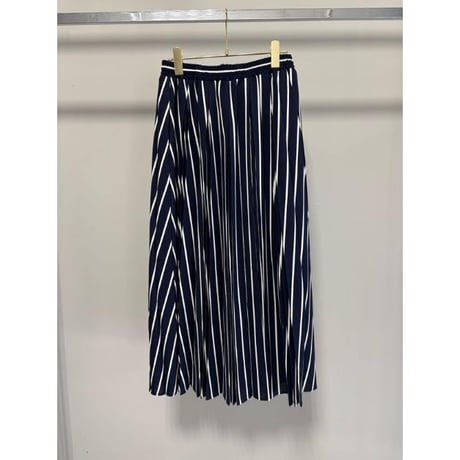 【MARGAUX VINTAGE】ストライププリーツスカート