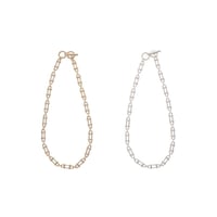 【Sea'ds Mara 】Frame link chain Necklace　27A1-17