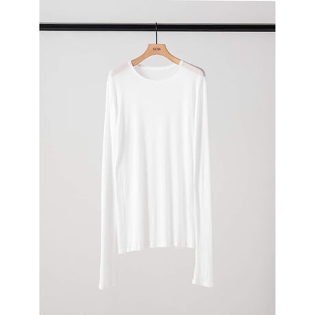【YENN】SHEER COTTON LONG T