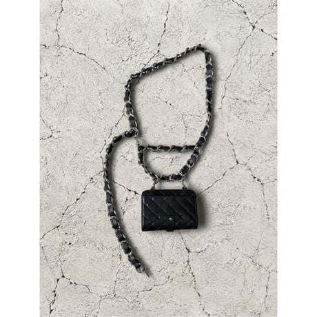 【M.U.L.】HALF ROUND WALLET BIG CHAIN MUL175-285D ※納期27.3月～8月