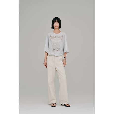 【Hella】stretch flare pants　※納期3月下旬～4月下旬
