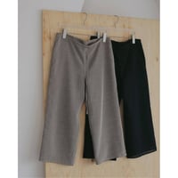【anuke】Tweed Mesh Capripants　※納期3月下旬～4月下旬