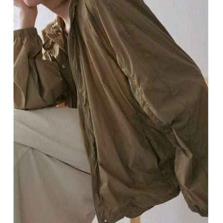 【anuke】Sheer Track Blouson　※納期3月中旬～4月中旬