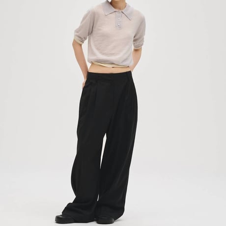【TODAYFUL】Mohair Knit Polo　※納期4月上旬～5月上旬