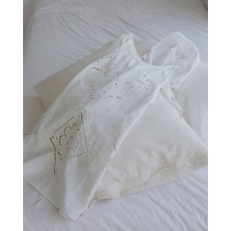 【anuke】Cutwork Scarf　※納期3月中旬〜4月中旬