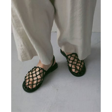 【anuke】Braid Flat Shoes　※納期4月下旬～5月下旬