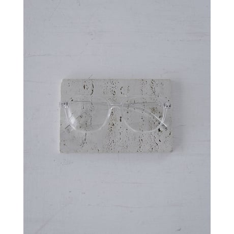 【anuke】Clear Boston Glasses　※納期3月下旬～4月下旬