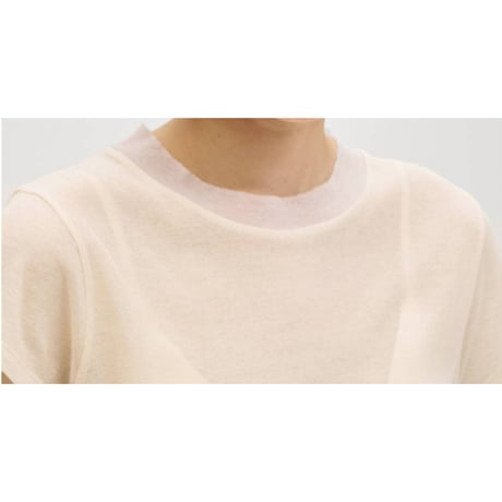 【TODAYFUL】Sheer Fraice T-shirts　※納期5月上旬～6月上旬