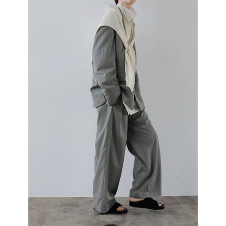 【anuke】Paperyarn Knit Vest　※納期4月中旬～5月中旬