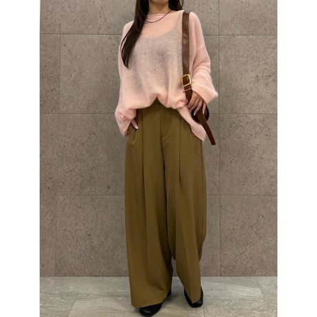 【ROSIEE】モヘアルーズニット
