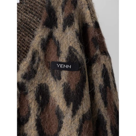 【YENN】LEOPARD V NECK CD