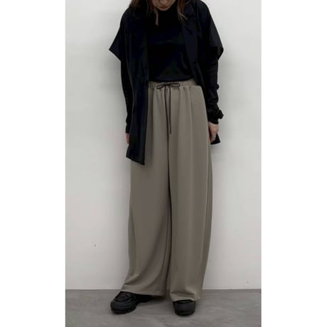 【CLOCHE】ジョーゼットパンツ