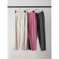 【YENN】BOX TUCK PEG PANT