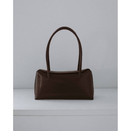 【anuke】Leather Boston Bag