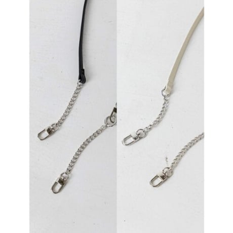 【YENN】CHAIN BELT MINI BAG