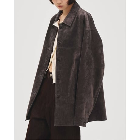 【TODAYFUL】Suede Soutiencollar Jacket　※納期2月上旬～3月上旬