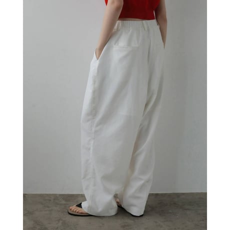 【anuke】Linen Rough Pants　※納期5月上旬〜6月上旬