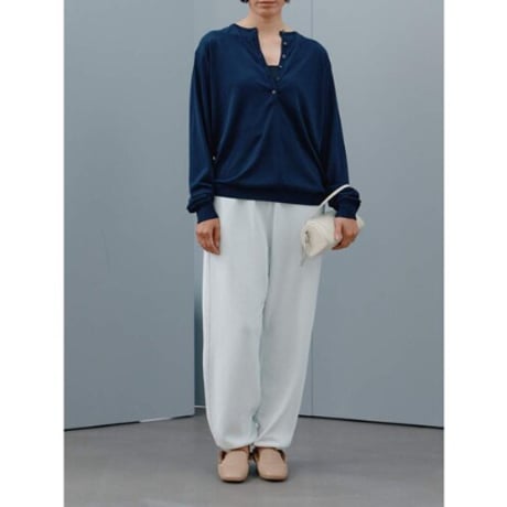 【YENN】16G DEEP HENRY KNIT　※納期1月中旬～2月中旬