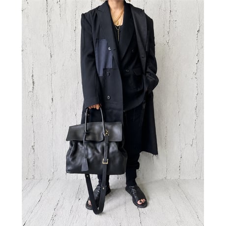 【M.U.L.】OVER FLAP2WAY TOTE M MUL210-590B ※納期27.3月～8月