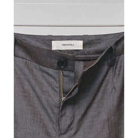 【TODAYFUL】Linen Lowrise Trousers　※納期5月上旬～6月上旬