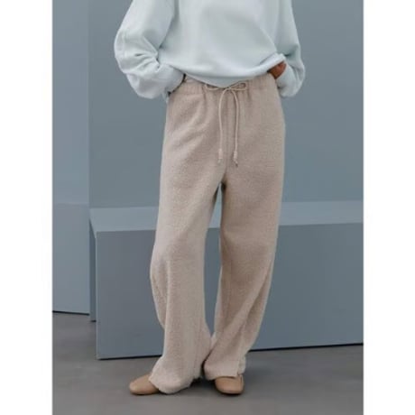 【YENN】COZY TEXTURE PANTS